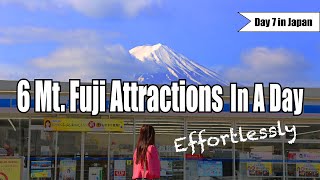 Day 7 Ultimate Mt Fuji Adventure 6 Breathtaking Locations in a Single Day ｜18day trip in Japan [upl. by Kepner]