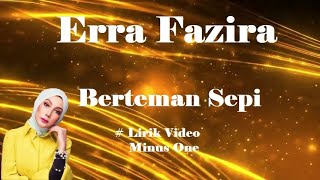 Erra Fazira Berteman Sepi minus1 [upl. by Button201]