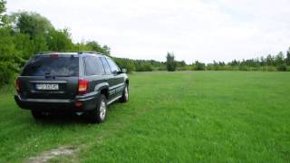 Jeep Grand Cherokee WJWG 47 HO Warm StartUP amp Exhaust Sound [upl. by Adnorrahs]