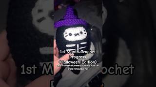 1 Month Crochet Progress crochet crocheting beginnercrochet [upl. by Teplitz16]