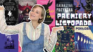 PREMIERY KSIĄŻKOWE LISTOPADA 📚 [upl. by Sheba]