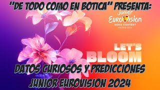 Todo lo que NECESITAS Saber de Eurovisión Junior Madrid 2024 DeTodoComoEnBotica [upl. by Aicenert]