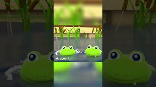 🐸🐸🐸🐸 4 jolies grenouilles et Léo le camion curieux 🎵 comptines dessinanimé pourenfants [upl. by Rafael]