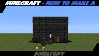 How To Make A Smeltery Modded Minecraft Tinkers Construct TUTORIAL [upl. by Astrahan]