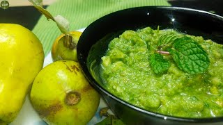 Amrood Ki Chatni  Guava Chutney Recipe  Chutney Recipe  Green Chatni  Amrud Ki Hari Chatni [upl. by Borries]