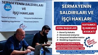 SERMAYENİN SALDIRILARI VE İŞÇİ HAKLARI [upl. by Kironde36]