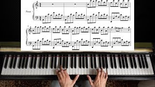 Passacaglia  Handel Halvorsen  Piano Tutorial [upl. by Perron412]