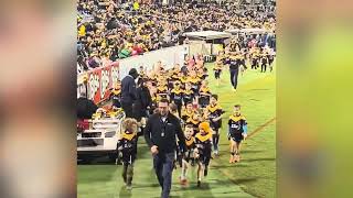 Brumbies Quarter Final  Guard of Honour and half time match [upl. by Niltac]