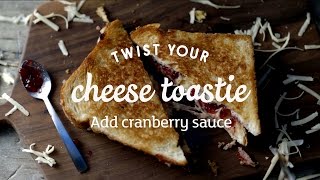 Cheese Toastie With Cranberry  Little Twists [upl. by Yetti]