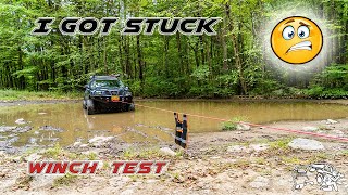 I Finally Got Stuck  Testing Rugcel 13500LB Winch [upl. by Atimed]