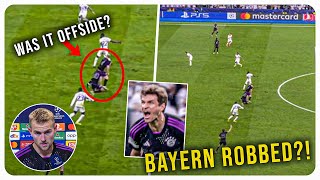 Bayern Star RAGES After Controversial VAR Call vs Madrid Bayern vs Real Madrid [upl. by Lehcer387]