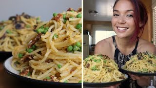 Vegan Carbonara  Recipe  Taste Test [upl. by Akimed]