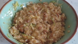 Natto amp Raw Egg Rice BenjiManTV [upl. by Irbmac]