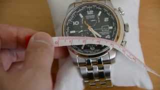 Citizen EcoDrive AT901052E World Time Automatic Watch Review [upl. by Haerb]