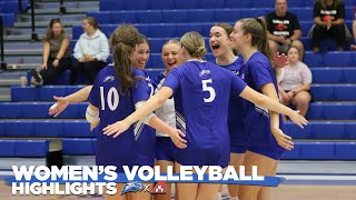 CUW Womens Volleyball Highlights vs Alverno Oct 10 2024 [upl. by Adnilreh917]