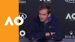 Daniil Medvedev quotI dont like to play five setsquot  Australian Open 2020 Press Conference R4 [upl. by Nnaharas]