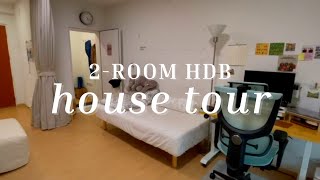 My Minimalist 2Room HDB Flat  House Tour [upl. by Einon58]