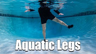 Aquatic Fitness Leg Exercises [upl. by Adnov574]