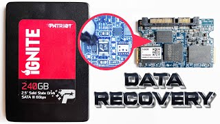 Patriot Ignite SSD Data Recovery SSD Detects as 2MB instead of 240GB [upl. by Ravilob341]