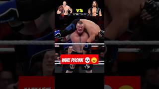 Brock Lesnar vs AJ Styles 2017  WWE Phonk Edit 💀 wwe theundertaker phonk skull [upl. by Tisbee]