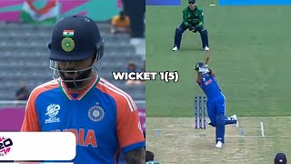 Virat Kohli Wicket Today Match  Virat Kohli Emotional After Out on1 5 Against Ireland IND Vs Ire [upl. by Holzman31]