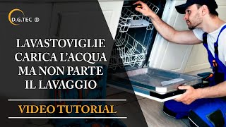 Lavastoviglie carica acqua ma non parte il lavaggio [upl. by Letnohs884]