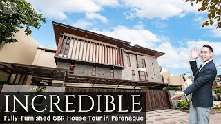 House Tour P65 • quotThis House has EVERYTHINGquot • FullyFurnished WONDERFUL Paranaque House for Sale [upl. by Kalikow]