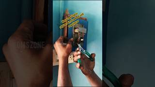 Ceiling fan Regulator changing explained in tamil  4 step regulator  1 modular surface box fit [upl. by Eseuqram598]