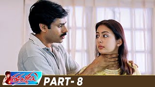 Thammudu Telugu Full Movie  Pawan Kalyan  Preeti Jhangiani  Brahmanandam  Part 8  Mango Videos [upl. by Marla]