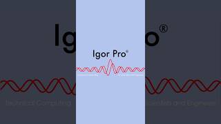 Igor Pro 9 Retrieve Window [upl. by Deragon]