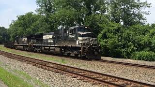 Norfolk Southern Former C409 No 8777 Later rebuilt as AC44C6M Renumbered 4051 [upl. by Yelehsa309]