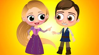 Disney Rapunzel Full Story in English  Fairy Tales for Children  Bedtime Stories for Kids [upl. by Orran]