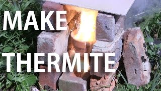 Make Thermite and testing various iron oxide sources [upl. by Nnylatsirk]