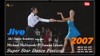 2007 Michael Malitowski amp Joanna Leunis  Jive 마이클 amp 조안나  자이브 시범 영상 [upl. by Pool]