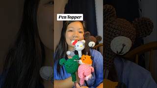 Pen Topper Crochet shorts shortvideo [upl. by Hploda]