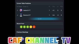 LIVEIceland U17 VS Estonia U17 EuropeEuro u17 qualification1st stageRound [upl. by Aigneis789]