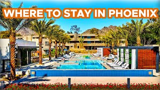 Where to Stay in Phoenix Plus Scottsdale hotels too [upl. by Kearney676]