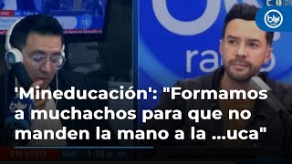 Mineducación quotFormamos a muchachos para que no manden la mano a la ucaquot [upl. by Canice114]