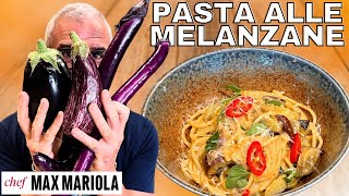 Pasta con le Melanzane in bianco così buona non lhai mai mangiata Ricetta di Chef Max Mariola [upl. by Anihs]