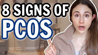 8 SIGNS OF PCOS  SKIN SIGNS OF POLYCYSTIC OVARY SYNDROME  DERMATOLOGIST DrDrayzday [upl. by Vivia]