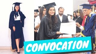 My LLB Convocation Ceremony  DhwanisDiary [upl. by Egduj920]