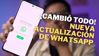 ¡WHATSAPP SE ACTUALIZÓ 📲💥Nuevas funciones llegan a la app Novedades 2024 [upl. by Yrrak]