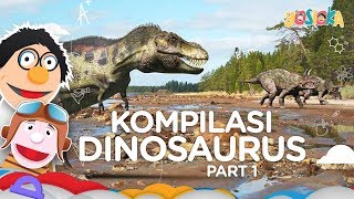 Kompilasi Dinosaurus dan Bentuknya  Part 1  Belajar Menyenangkan YosiOka [upl. by Eladnwahs]