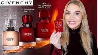 NEW GIVENCHY LINTERDIT ROUGE ULTIME vs ROUGE vs THE ORIGINAL EAU DE PARFUM  Soki London [upl. by Iah465]