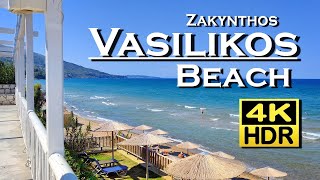 Vasilikos Beach Zakynthos in 4K video HDR Dolby Atmos 💖 The best places 👀 motorcycle trip  walk [upl. by Eikcuhc]