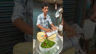 Very Humble person selling kolkata special oil free porota [upl. by Yraunaj600]