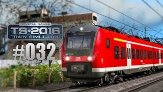 TRAIN SIMULATOR 2016 Die BR 440 Alstom Coradia Continental 032  Unterwegs im FuggerExpress [upl. by Ycniuqed]