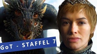 GAME OF THRONES Staffel 7 Vorschau  Stirbt Cersei [upl. by Arretal]