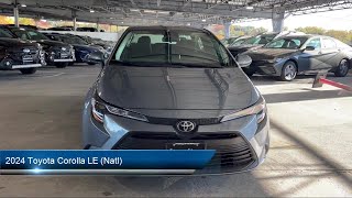 2024 Toyota Corolla LE Natl [upl. by Ylrebmic]