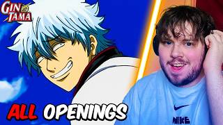 I Reacted To EVERY GINTAMA OPENINGS 121 And Ranked ALL OF THEM [upl. by Aihsenyt]